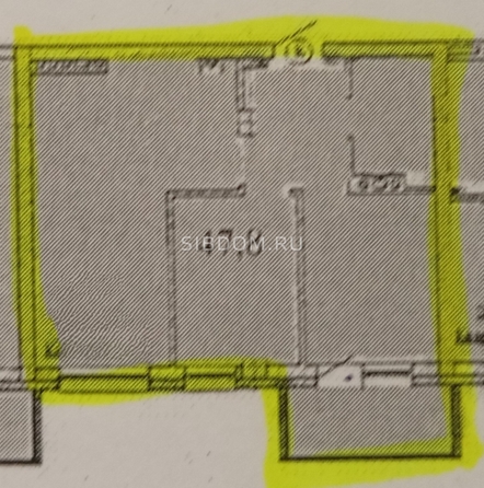 
  Продается 2-комн. квартира, 46.7 м², ЖК Зеленая высотка на Калинина
. Фото 1.
