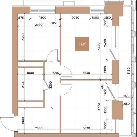 
  Продается 2-комн. квартира, 54.9 м², ЖК Небо над Енисеем
. Фото 3.