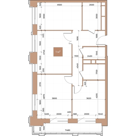 
  Продается 3-комн. квартира, 90.7 м², ЖК Небо над Енисеем
. Фото 3.