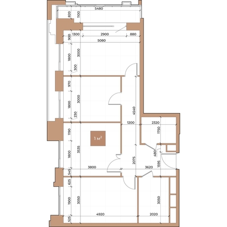 
  Продается 3-комн. квартира, 77.4 м², ЖК Небо над Енисеем
. Фото 3.