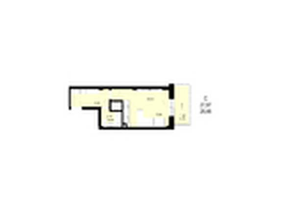 
  Продается 1-комн. квартира, 29.68 м², ЖК ЛЕТО, дом 1
. Фото 1.