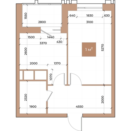 
  Продается 1-комн. квартира, 41 м², ЖК Небо над Енисеем
. Фото 3.