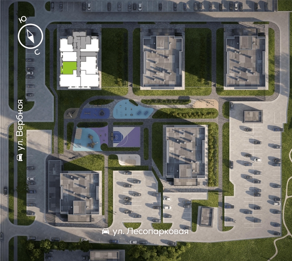 
  Продается 2-комн. квартира, 51.2 м², ЖК Белый квартал на Свободном, дом 3
. Фото 1.