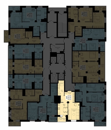 
  Продается 1-комн. квартира, 44.14 м², ЖК На Дудинской, дом 5
. Фото 1.