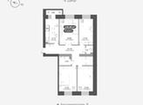 
  Продается 4-комн. квартира, 108.4 м², ЖК Академгородок, дом 7
. Фото 1.