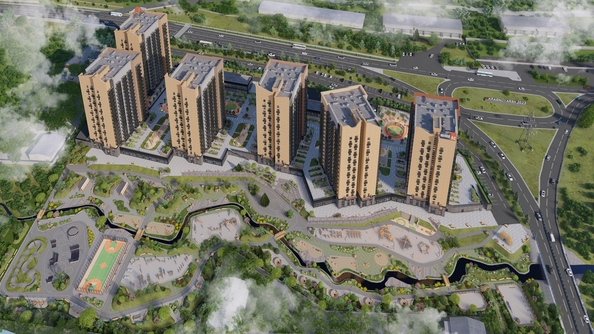 
  Продается 2-комн. квартира, 35.7 м², ЖК Калина Долина, дом 3
. Фото 13.