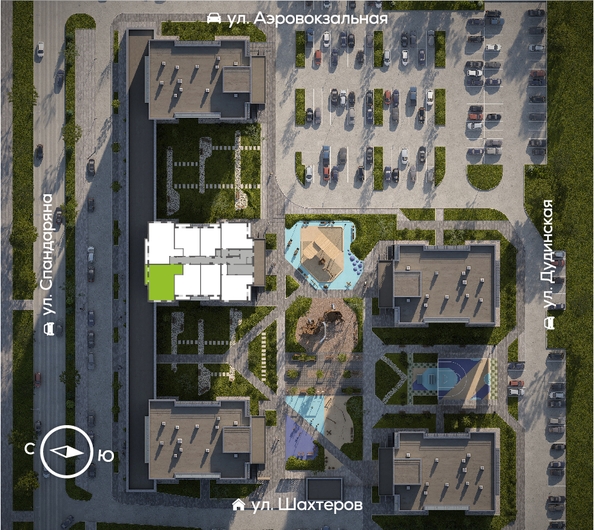 
  Продается 3-комн. квартира, 77.1 м², ЖК Белый квартал на Спандаряна, 2
. Фото 1.