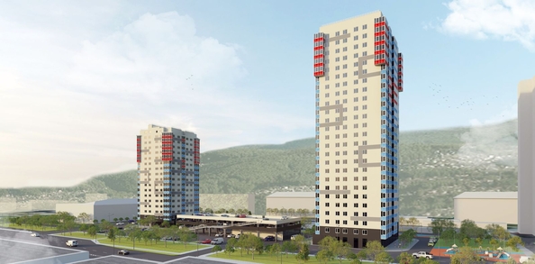 
  Продается 3-комн. квартира, 74.9 м², ЖК Олимп, дом 1
. Фото 2.