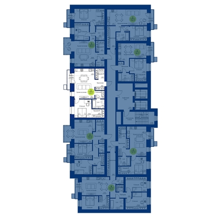 
  Продается 2-комн. квартира, 63.1 м², ЖК Вита-парк
. Фото 2.
