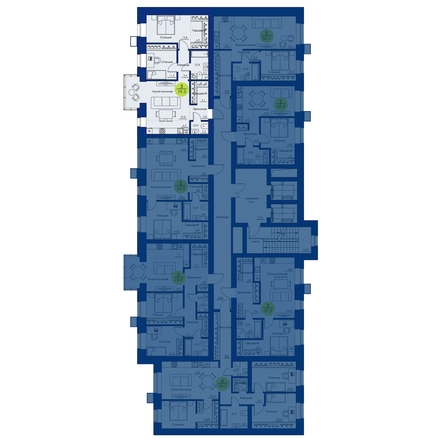 
  Продается 3-комн. квартира, 79.3 м², ЖК Вита-парк
. Фото 2.