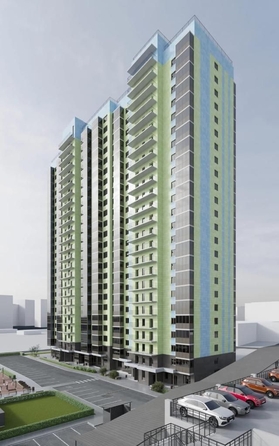 
  Продается 1-комн. квартира, 38.2 м², ЖК Зеленая высотка на Калинина
. Фото 9.