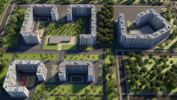 
  Продается 4-комн. квартира, 98.63 м², ЖК Новые Солонцы, дом 9
. Фото 9.