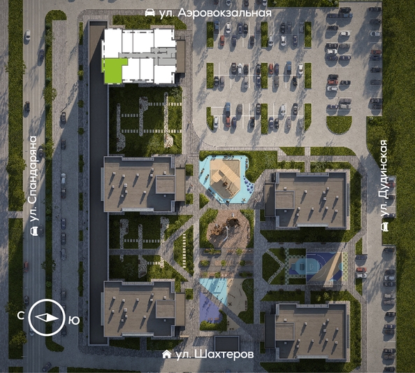 
  Продается 3-комн. квартира, 76.9 м², ЖК Белый квартал на Спандаряна, 2
. Фото 1.