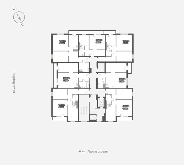 
  Продается 2-комн. квартира, 52.7 м², ЖК Белый квартал на Свободном, дом 4
. Фото 5.