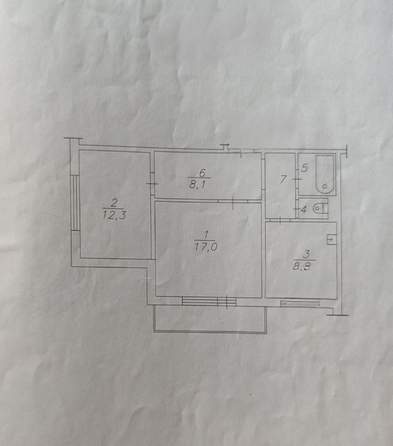 
  Продам 2-комн. квартиру, 53.1 м², Урванцева ул, д. 14
. Фото 11.