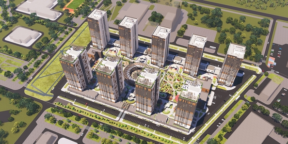 
  Продается 3-комн. квартира 57.5 м², в ЖК Чижи, 2 очередь (корпус 5). Фото 1.