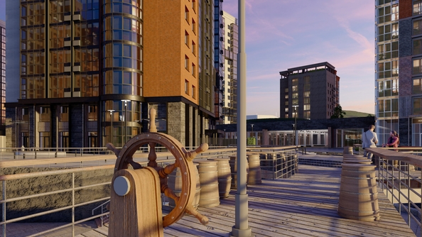 
  Продается 2-комн. квартира, 58.6 м², ЖК Портовый, 1 очередь
. Фото 22.