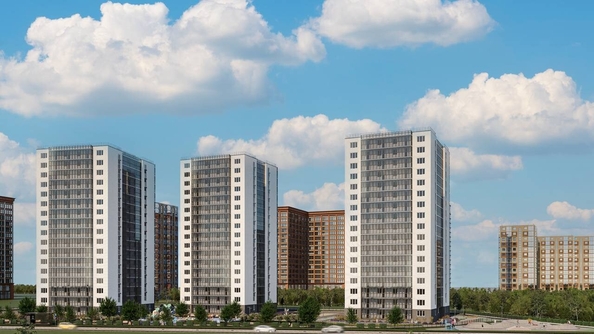 
  Продается 2-комн. квартира 56.2 м², в ЖК Три слона, дом 1. Фото 1.