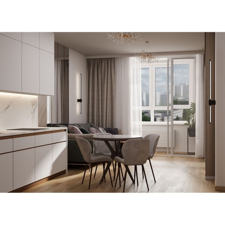 
  Продается 2-комн. квартира 47.5 м², в ЖК Прогресс-квартал Перемены, дом 1. Фото 3.