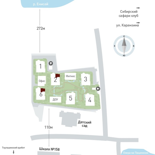
  Продается 3-комн. квартира 79.5 м², в ЖК Портовый. Речной квартал, к 2. Фото 2.