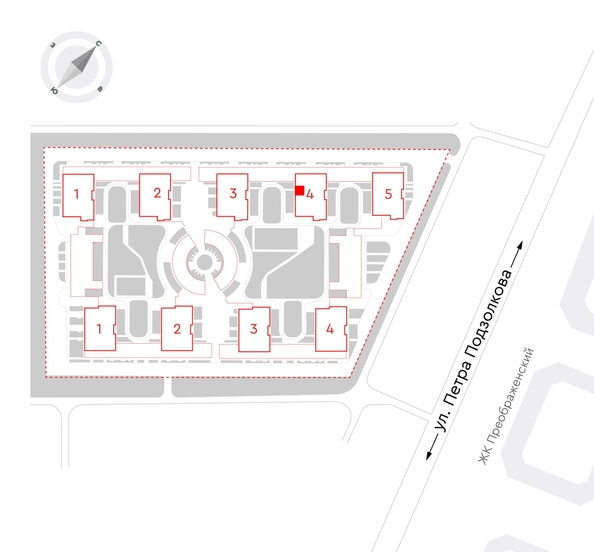 
  Продается 2-комн. квартира 42.2 м², в ЖК Чижи, 2 очередь (корпус 4). Фото 2.