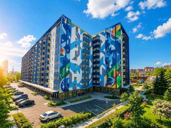 
  Продается 3-комн. квартира 71.67 м², в ЖК Космос. Фото 1.