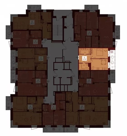 
  Продается 1-комн. квартира 43.99 м², в ЖК АЙВАЗОВСКИЙ-ЕНИСЕЙ, 3. Фото 1.
