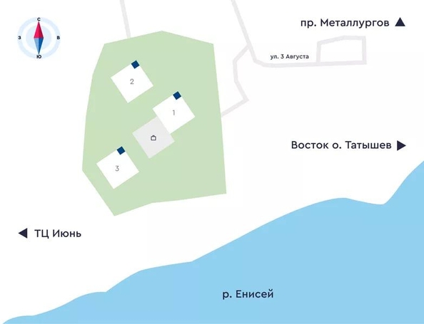
  Продается 3-комн. квартира 83.97 м², в ЖК АЙВАЗОВСКИЙ-ЕНИСЕЙ, 3. Фото 2.