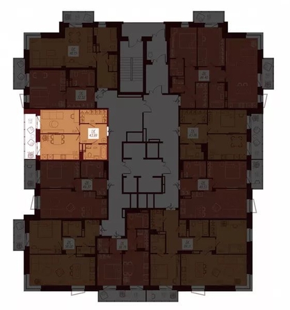 
  Продается 1-комн. квартира 43.73 м², в ЖК АЙВАЗОВСКИЙ-ЕНИСЕЙ, 3. Фото 1.