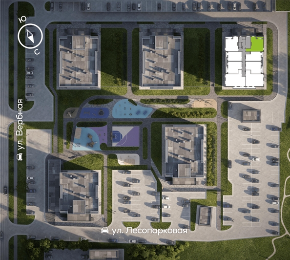 
  Продается 2-комн. квартира 59.5 м², в ЖК Белый квартал на Свободном, дом 3. Фото 1.