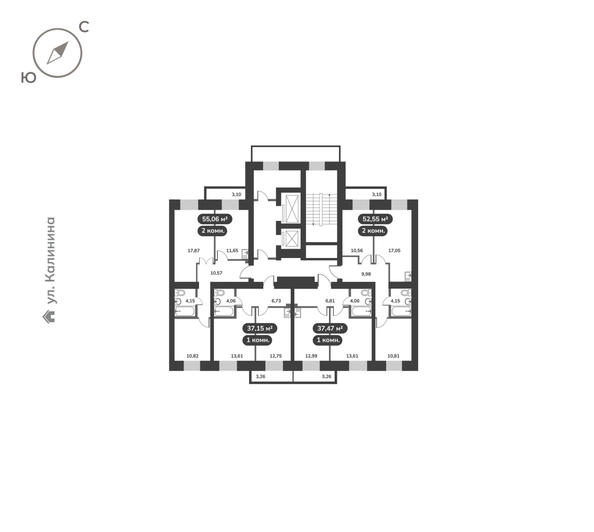 
  Продается 1-комн. квартира 37.47 м², в ЖК Времена, 1 этап. Фото 5.