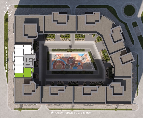 
  Продается 2-комн. квартира 62.46 м², в ЖК Новый Академ, дом 3. Фото 1.
