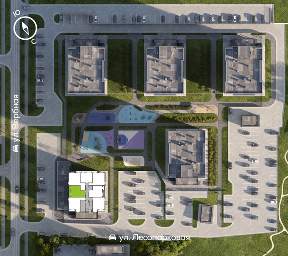 
  Продается 2-комн. квартира 53 м², в ЖК Белый квартал на Свободном, дом 4. Фото 1.