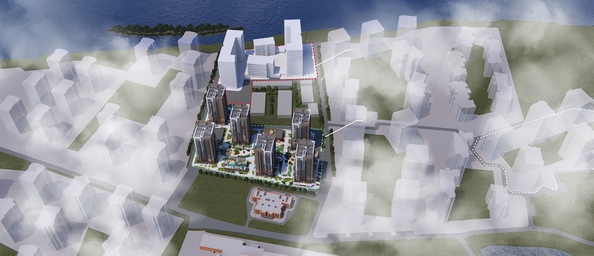 
  Продается 2-комн. квартира 62.3 м², в ЖК Портовый. Речной квартал, к 6. Фото 3.