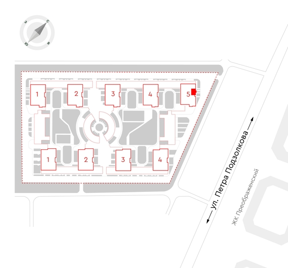 
  Продается 3-комн. квартира 61.6 м², в ЖК Чижи, 2 очередь (корпус 5). Фото 2.