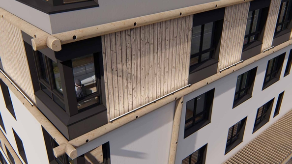 
  Продается 3-комн. квартира 57.5 м², в ЖК Чижи, 2 очередь (корпус 5). Фото 6.