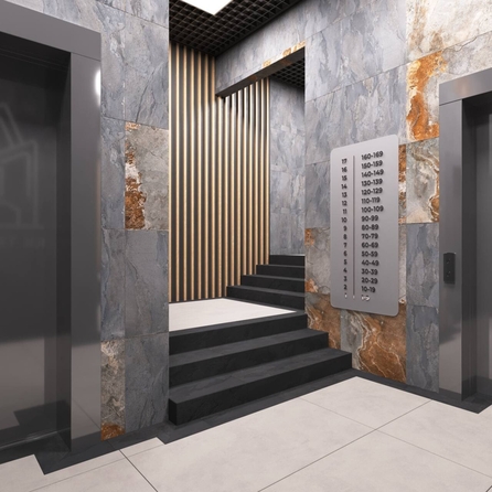 
  Продается 2-комн. квартира 54.3 м², в ЖК Три слона, дом 1. Фото 6.