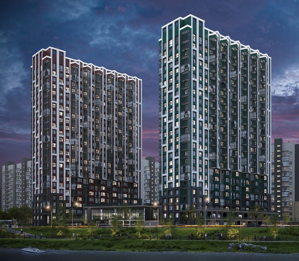 
  Продается 2-комн. квартира 50.2 м², в ЖК Суриков, дом 1. Фото 4.