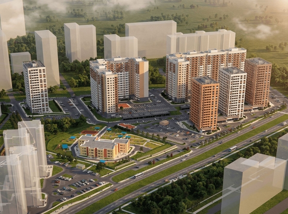 
  Продается 2-комн. квартира 58.15 м², в ЖК Нанжуль-Солнечный, дом 12. Фото 10.