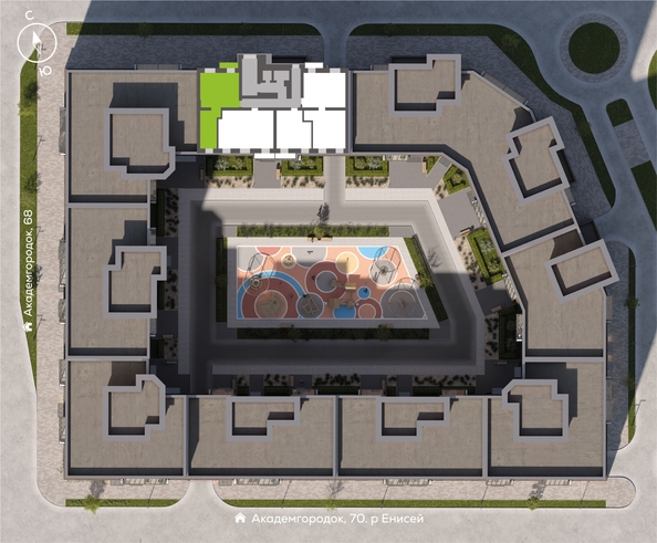 
  Продается 2-комн. квартира 58.54 м², в ЖК Новый Академ, дом 3. Фото 1.