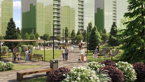 
  Продается 2-комн. квартира 61.75 м², в ЖК Аллея Парк, 3 этап. Фото 5.