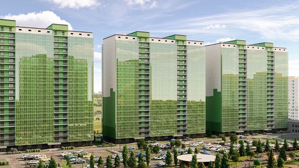 
  Продается студия 42.87 м², в ЖК Аллея Парк, 3 этап. Фото 8.