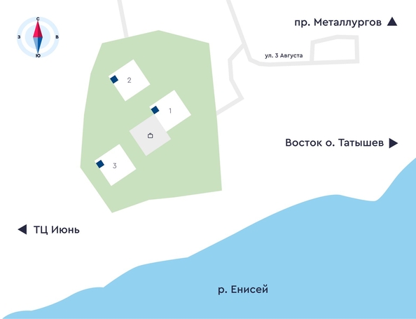 
  Продается 1-комн. квартира 32.52 м², в ЖК АЙВАЗОВСКИЙ-ЕНИСЕЙ, 1. Фото 2.