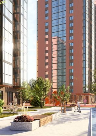 
  Продается 2-комн. квартира 49.97 м², в ЖК Биография, дом 2, корп 2. Фото 9.
