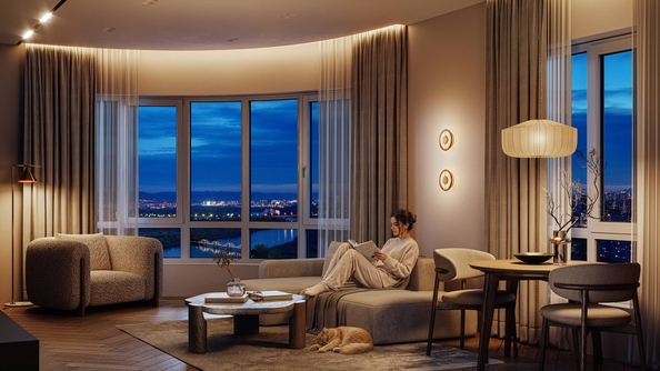 
  Продается 2-комн. квартира 64.8 м², в ЖК Дом на Ульяновском. Фото 7.