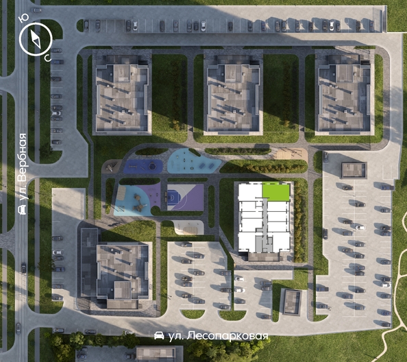 
  Продается 3-комн. квартира 78.1 м², в ЖК Белый квартал на Свободном, дом 4. Фото 1.