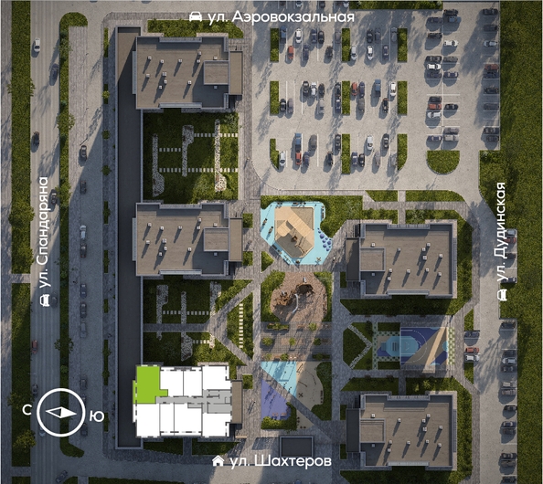 
  Продается 3-комн. квартира 83.2 м², в ЖК Белый квартал на Спандаряна, 2. Фото 1.