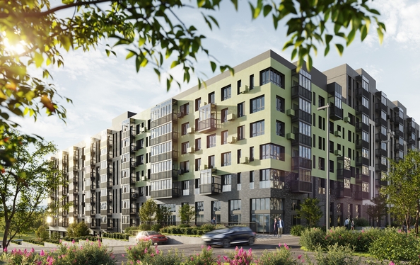 
  Продается 2-комн. квартира 64.6 м², в ЖК Юдинский, дом 1.1. Фото 2.