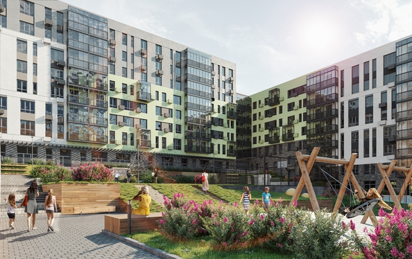 
  Продается 2-комн. квартира 43.79 м², в ЖК Юдинский, дом 1.3. Фото 5.