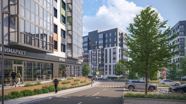 
  Продается 1-комн. квартира 35.63 м², в ЖК Юдинский, дом 1.4. Фото 2.